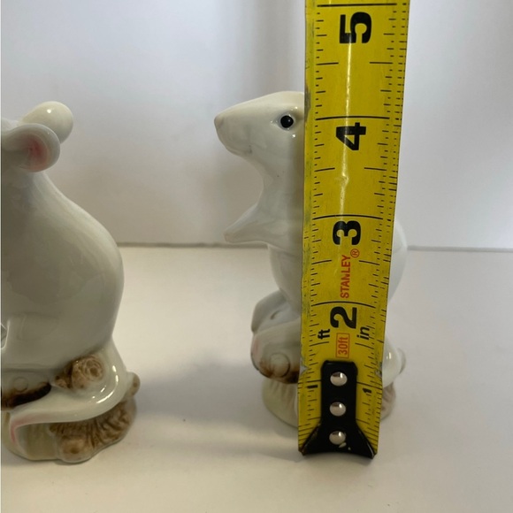Vintage White Mouse By Nancy Lopez set - Picture 4 of 5